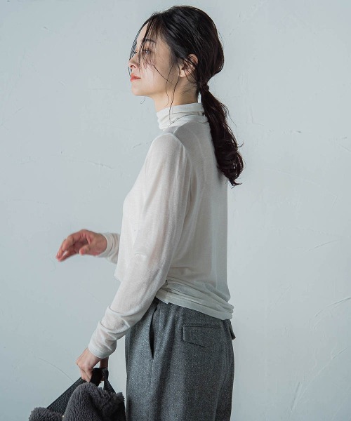 LAUTREAMONT（ロートレアモン） tシャツ 「WEB限定」カシミヤシルク