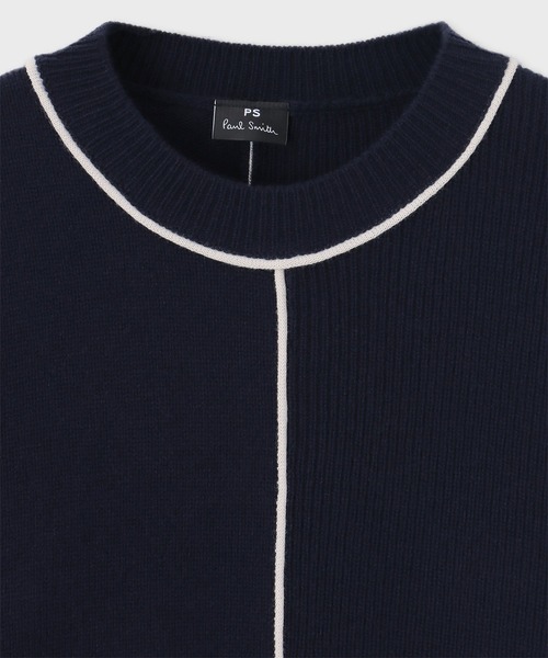 PS Paul Smith ニット セーター ウィメンズ パイピング クルーネック