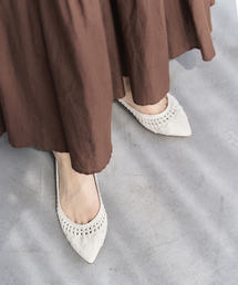 LE TALON（ル タロン） シューズ 「追加」ポインテッドサシメッシュ