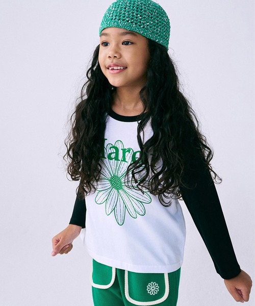 Mardi Mercredi（マルディメクルディ） tシャツ KIDS TSHIRT RAGLAN