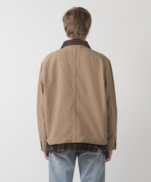 リーバイス プレミアム フルジップ メカニックジャケット M キャメル 24年製 Levi's（リーバイス） コート ジャケット フルジップ メカニック