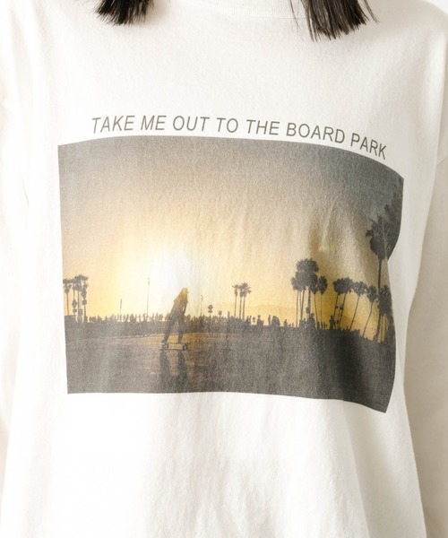 tシャツ 「JHANKSON x Le Melange」フォトプリント ロンT / 長袖