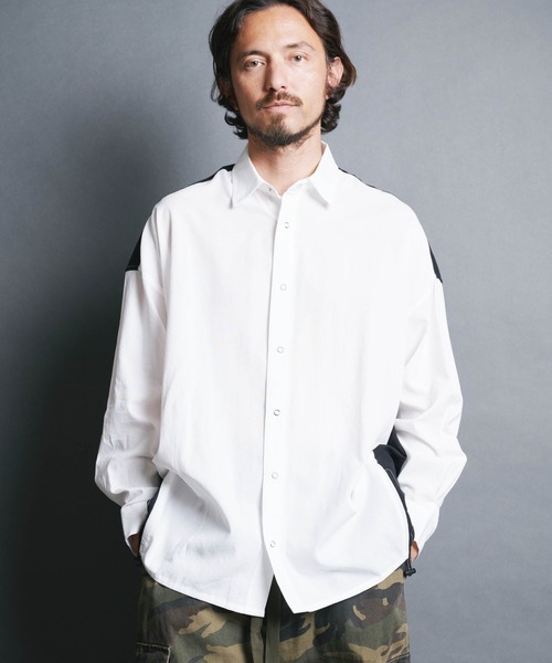 Magine（マージン） シャツ 「SELECT」IR:BI PATTRN BIG SHIRTS L/S