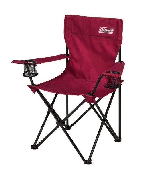 Coleman アウトドアチェア（色：レッド系）｜テーブル、チェア