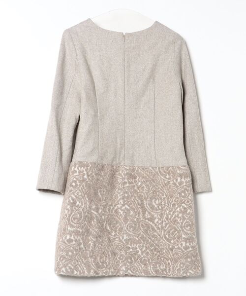 「Soareak」 長袖ワンピース SMALL グレー レディース_画像2