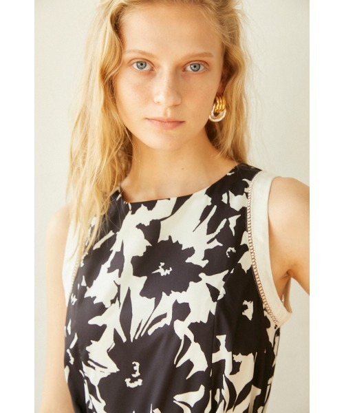 Estella.K ワンピース Elise Long Dress モノクロマティック