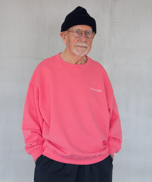 Wide Dad　SUPER WIDE SWEAT CREW-NECK サイズ1 Wide Dad トレーナー スウェット Wide Dad SUPER WIDE SWEAT CREW-NECK