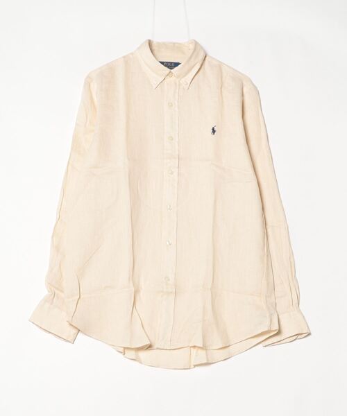 Ralph Lauren 生成麻シャツ（Ｍ） 楽天市場】リネン シャツ（ブランドラルフローレン）の通販