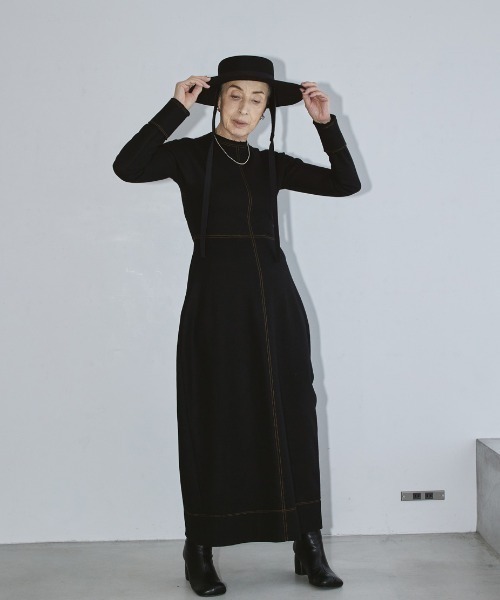 「TODAYFUL」 長袖ワンピース 38inch ベージュ レディース_画像2