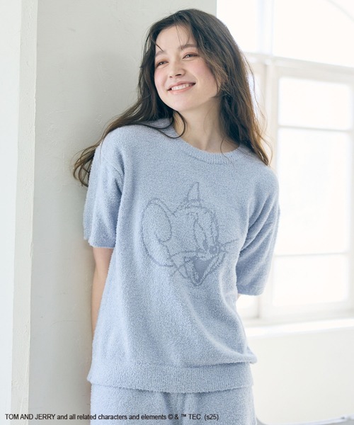 トムとジェリー ルームウェアセット グレー　M トムとジェリー パジャマ（色：グレー系）のおすすめ人気商品