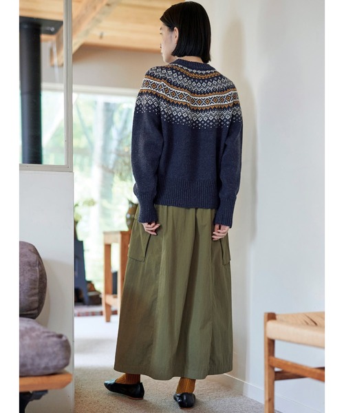 Sunny clouds（サニークラウズ） 長袖ニット X-LARGE レッド系その他