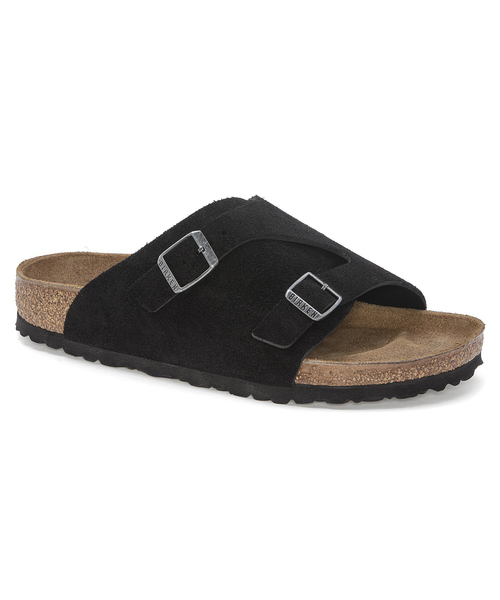 [希少美品] BIRKENSTOCKチューリッヒ　黒　ナロー幅25.0cm BIRKENSTOCK（ビルケンシュトック） サンダル チューリッヒ ナロー