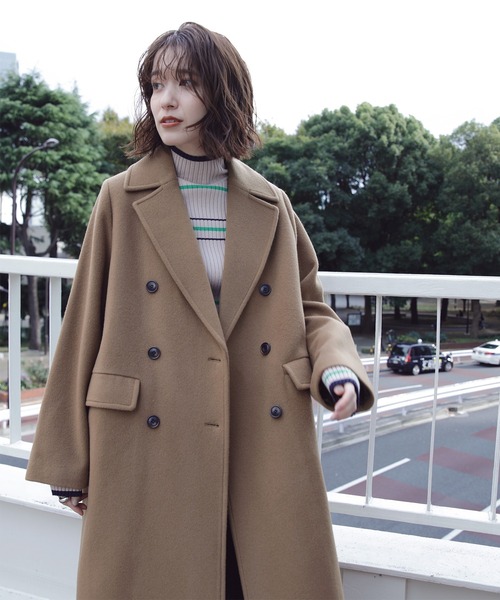 「N.(N. Natural Beauty Basic)」 チェスターコート SMALL ライトグリーン レディース_画像9