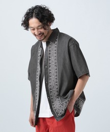 シャツ インディアパターン刺繍シャツ メンズ｜ZOZOTOWN Yahoo!店