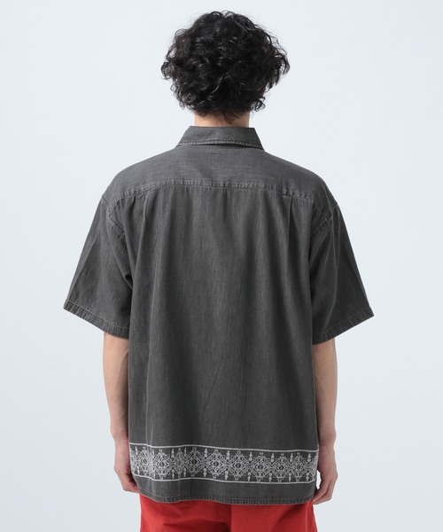 シャツ インディアパターン刺繍シャツ メンズ | BAYFLOW | 09