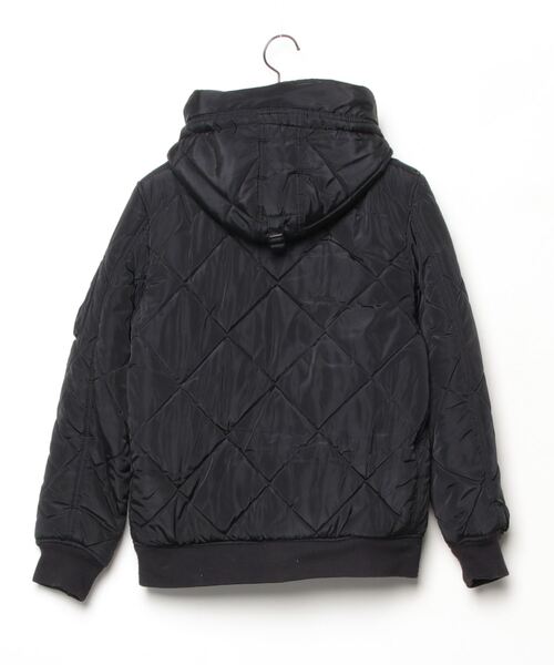 AVIREX キルティングダウンジャケット　黒　Lサイズ AVIREX（アヴィレックス） キルティングブルゾン L ブラック メンズ