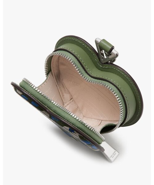 kate spade NEW YORK コインケース リブ ハート コイン パース
