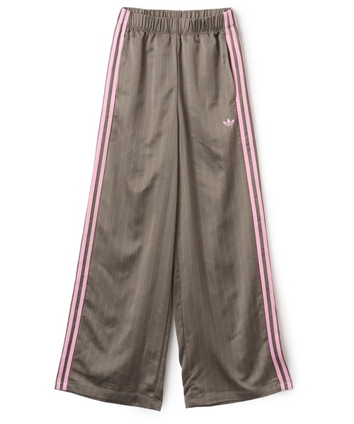 adidas original ワイドレッグ パンツ ブラウン adidas ワイドレッグパンツ オーバーサイズ トラックパンツ