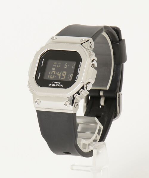 CASIO G-SHOCK デジタル 腕時計 シルバー/ブラック CASIO G-SHOCK 腕時計 黒/シルバー