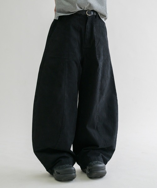 【EPNK】ウォッシュドコットンベイカーパンツ サンドベージュ L EPNK】Washed cotton baker pants / ウォッシュドコットン