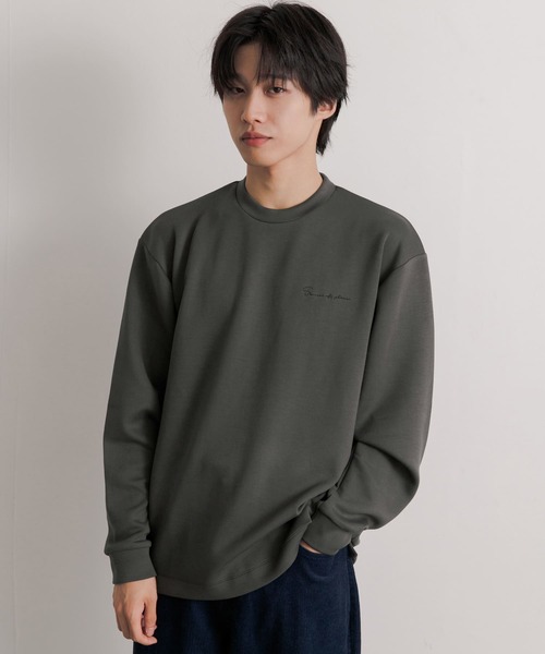 「SENSE OF PLACE by URBAN RESEARCH」 長袖Tシャツ MEDIUM ブルー メンズ