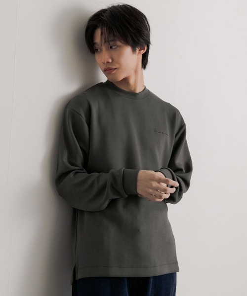 「SENSE OF PLACE by URBAN RESEARCH」 長袖Tシャツ MEDIUM ブルー メンズ