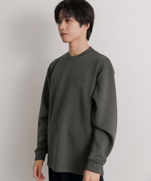 「SENSE OF PLACE by URBAN RESEARCH」 長袖Tシャツ MEDIUM ブルー メンズ