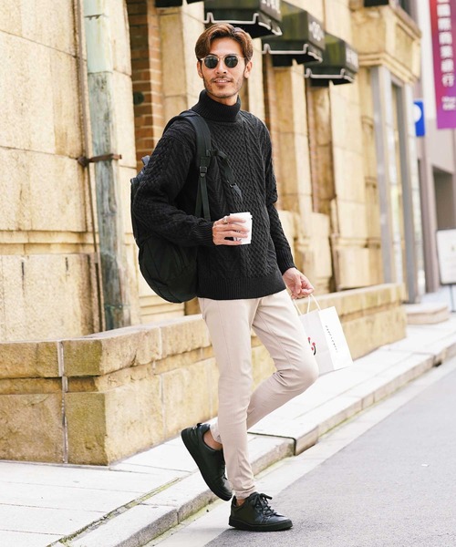 「roshell」 タートルネックニット SMALL グレー系その他 メンズ_画像5