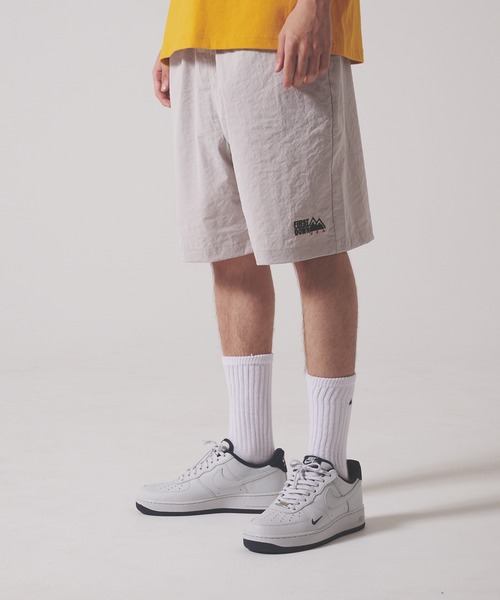 ハーフパンツ ワッシャー加工 ゆったり ウエストゴム L3480 glsjb1675.jpg