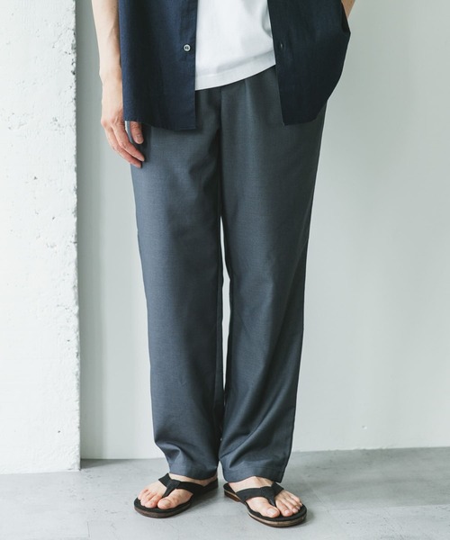 URBAN RESEARCH DOORS スラックス 「速乾/接触冷感/イージーケア