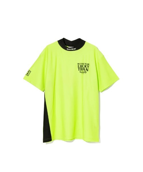 DEVEREUX GOLF tシャツ Peachy ManeメッシュモックTEE メンズ