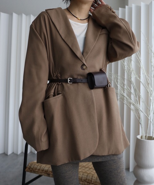 nonnative NN-J3511 ベージュ テーラードジャケット テーラードライトジャケット・裏地なし （ベージュ） -WWSワークウェア