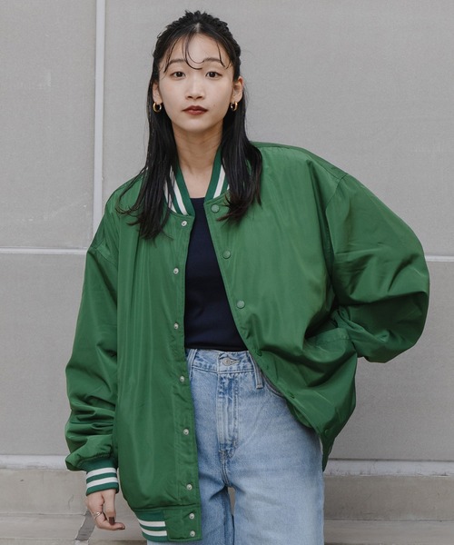 「Levi's」 ノーカラージャケット X-SMALL グリーン レディース