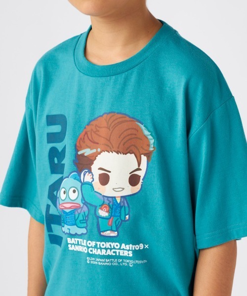 sanrio（サンリオ） tシャツ 「BATTLE OF TOKYO × FANTASTICS」半袖T