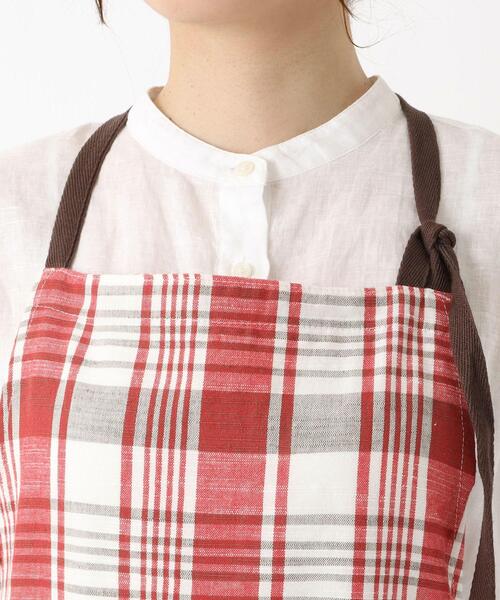 212 KITCHEN STORE エプロン スラブチェック エプロン RD : ZOZOTOWN