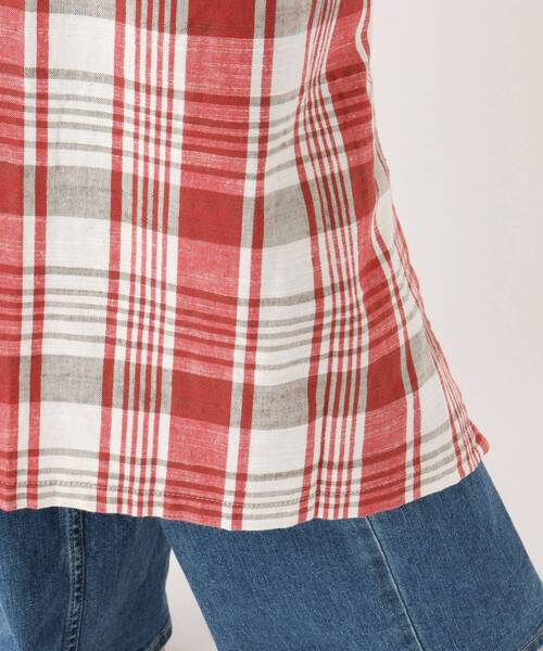 212 KITCHEN STORE エプロン スラブチェック エプロン RD : ZOZOTOWN