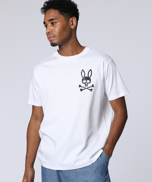 Psycho Bunny（サイコバニー） tシャツ バンダナ柄ワンポイント T