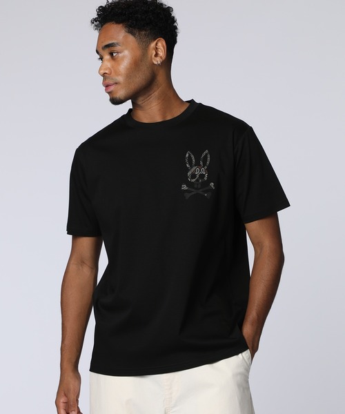 Psycho Bunny（サイコバニー） tシャツ バンダナ柄ワンポイント T