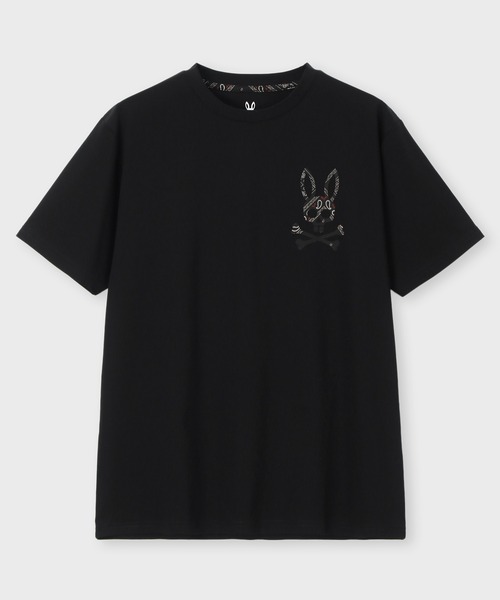 Psycho Bunny（サイコバニー） tシャツ バンダナ柄ワンポイント T