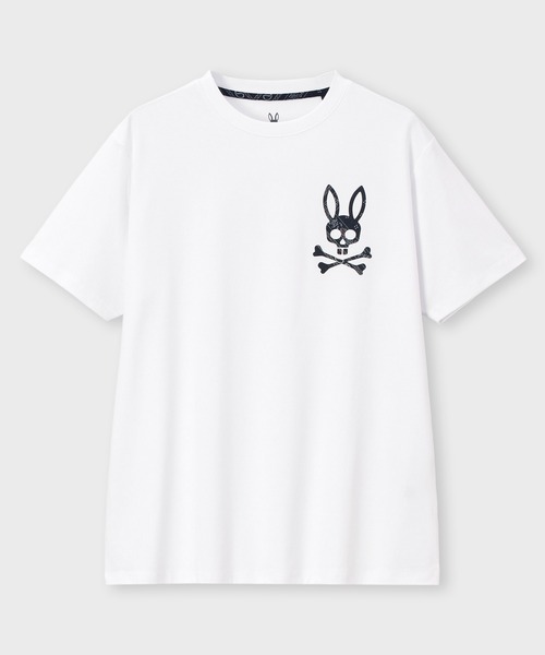 Psycho Bunny（サイコバニー） tシャツ バンダナ柄ワンポイント T