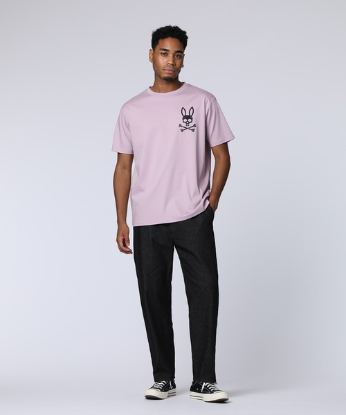 Psycho Bunny（サイコバニー） tシャツ バンダナ柄ワンポイント T
