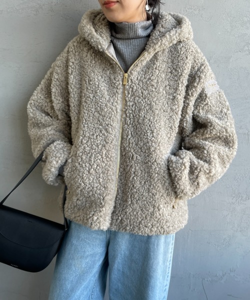 fumixさん専用です✨新品同様✨TATRASボアブルゾンIPAMAレディース TATRAS レディース タトラス IPAMA イパマ フードボアブルゾン