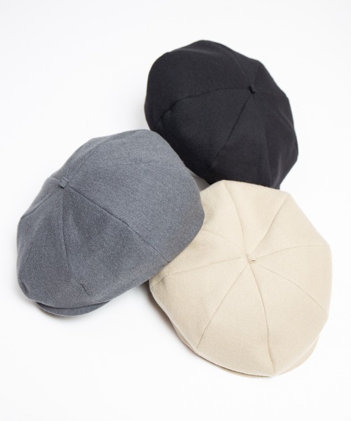 RACAL（ラカル） 帽子 キャスケット C/W Peach Brushed Calze 8Panel