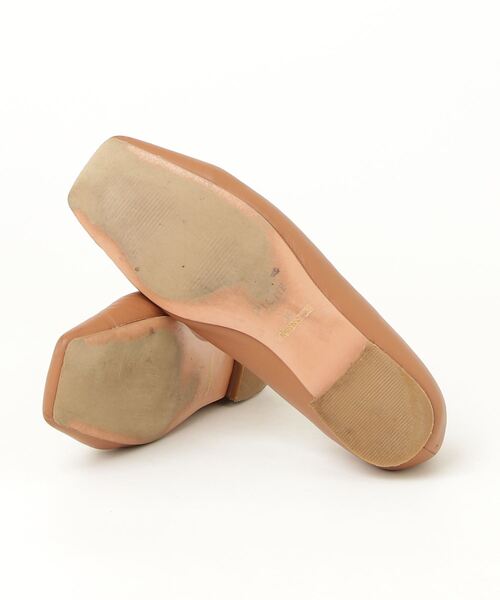 「PICHE ABAHOUSE」 フラットパンプス 35 ブラウン レディース_画像3