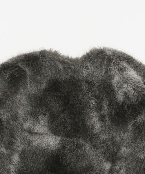 niko and…（ニコアンド） ブルゾン アウター フサフサアソートファー