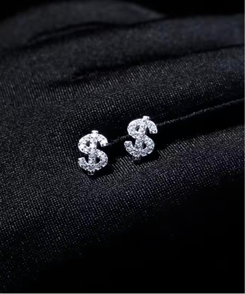 ピアス 「＄柄ピアス ドル柄ピアス(BDS) レディース メンズ | B.I.D. | 08