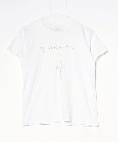 agnes b.（アニエスベー） 半袖Tシャツ SMALL ホワイト レディース