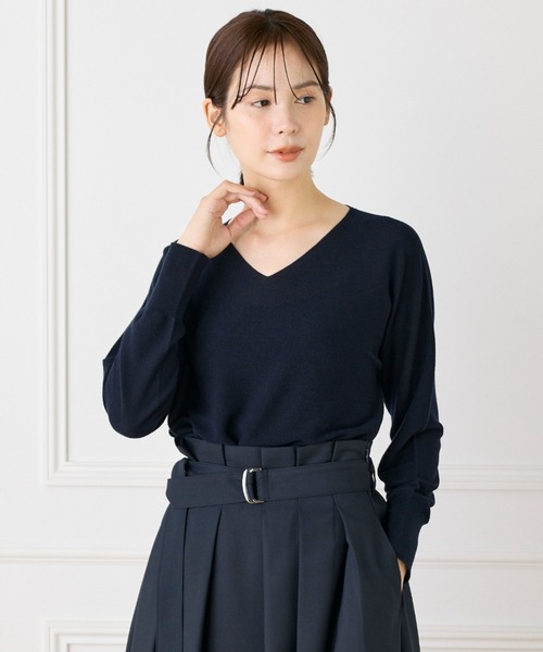 ホールガーメントvネックプルオーバーのおすすめ人気商品一覧 通販