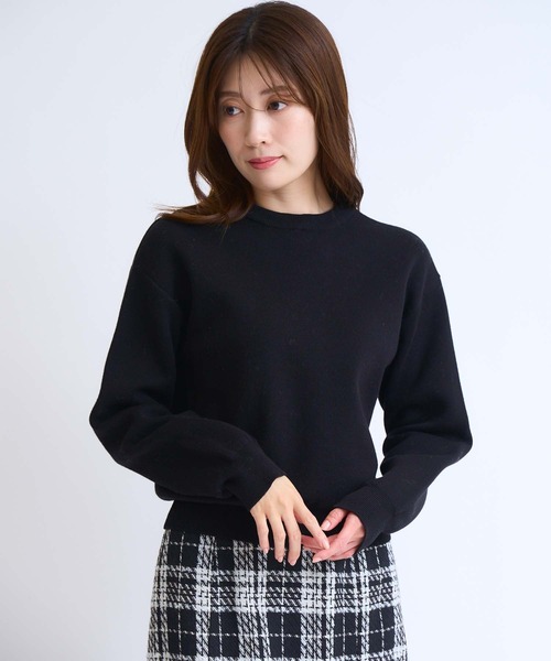 【新品未使用】ノエラ　ニット　 NOELA（ノエラ） ニット セーター 襟付きスウェットライクニット