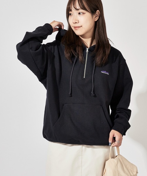 THOUSAND MILE（サウザンドマイル） パーカー HALF ZIP PARKER